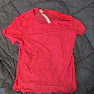 lululemon athletica Hot Pink Short Sleeve Top